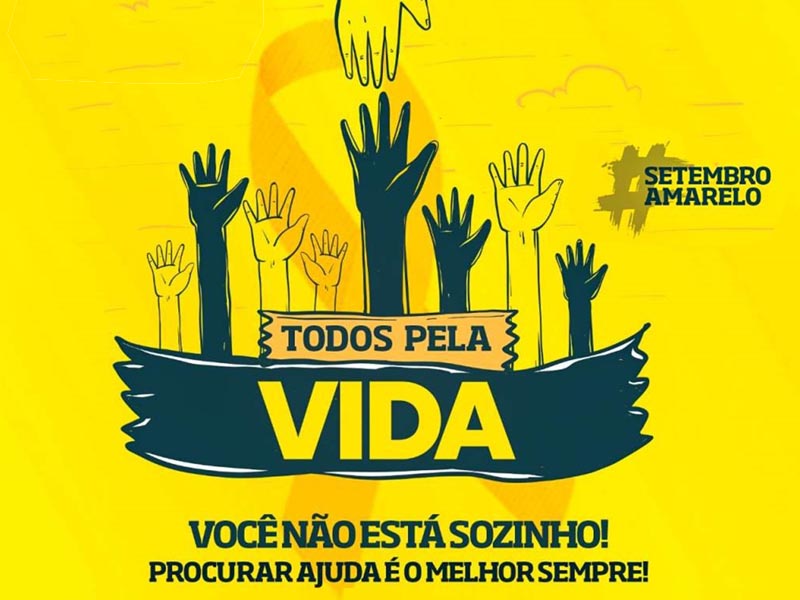 Setembro Amarelo: Mês mundial de prevenção ao suicídio