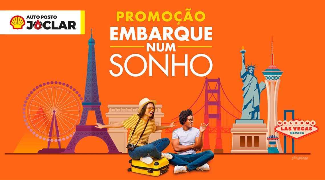 Quer ganhar uma viagem internacional? Abasteça no Auto Posto Joclar e concorra