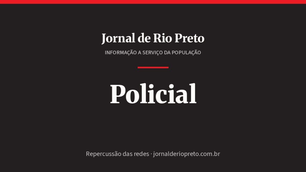 Arte padrão do Jornal de Rio Preto – Policial