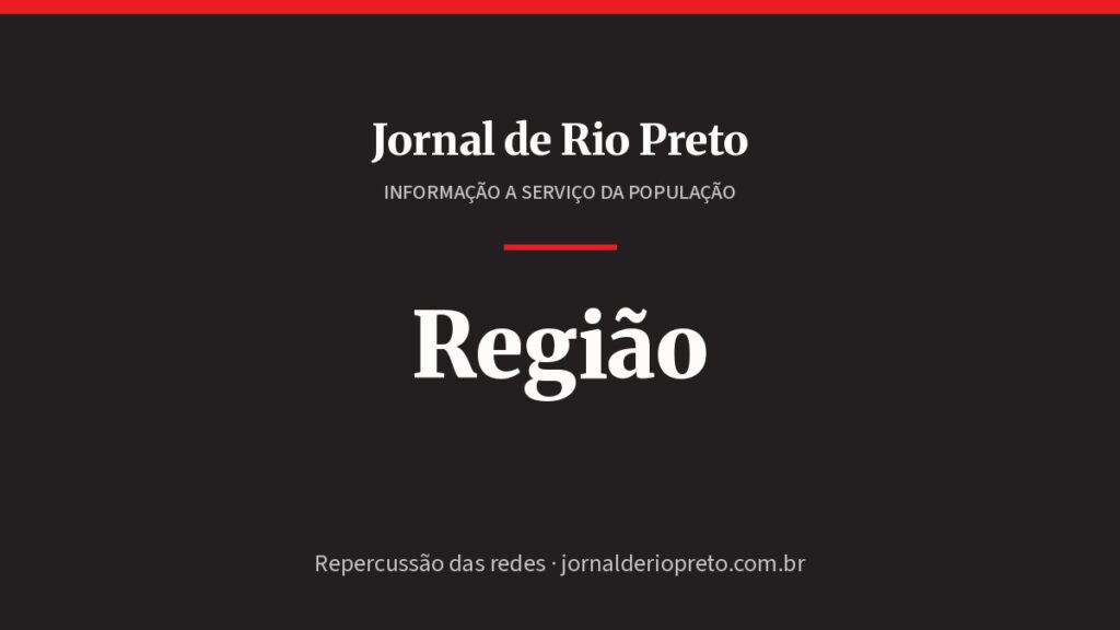 Arte padrão do Jornal de Rio Preto – Região