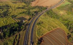 Rodovia no noroeste paulista