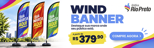 Gráfica Rio Preto - Wind Banner