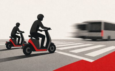 Ilustração: Vídeo registra motos elétricas em manobras arriscadas na Avenida Philadelpho