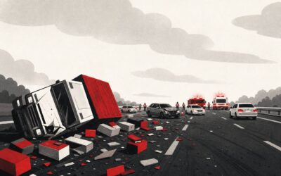 Ilustração: Vídeo registra engavetamento com cinco veículos na SP-320