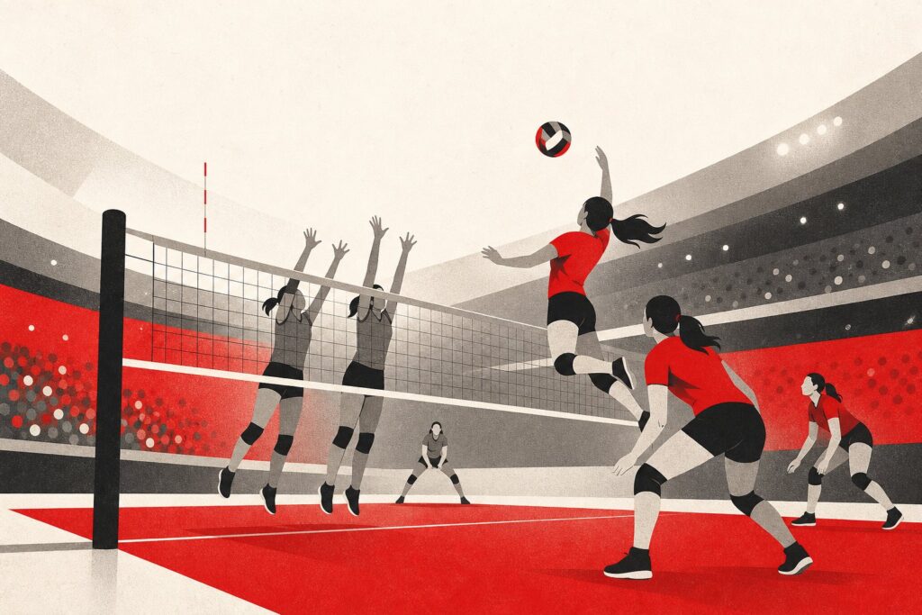 Ilustração: Rio Preto é bicampeã do vôlei feminino nos Jogos Abertos