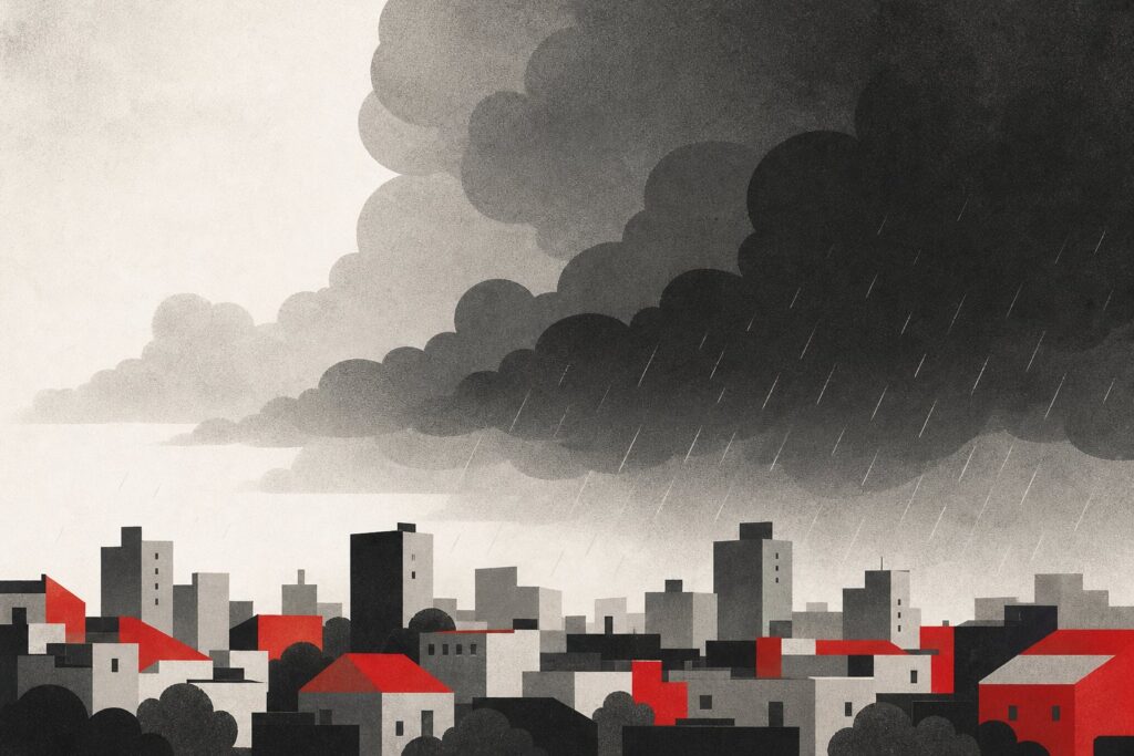Ilustração: Inmet mantém alerta de tempestade em Rio Preto até sábado