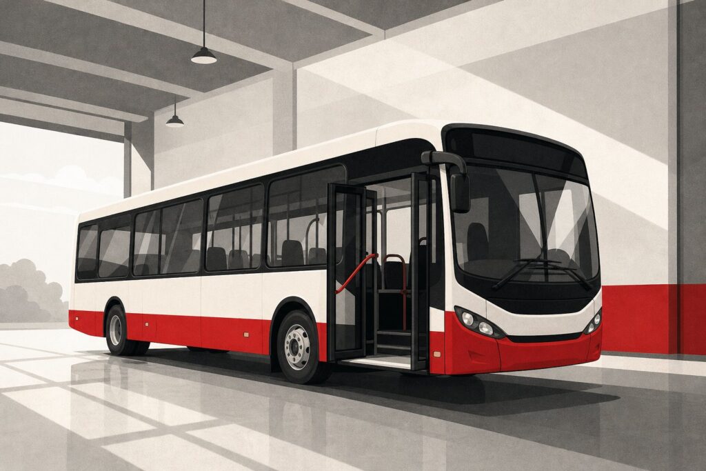 Ilustração: Rio Preto recebe 40 novos ônibus para o transporte coletivo